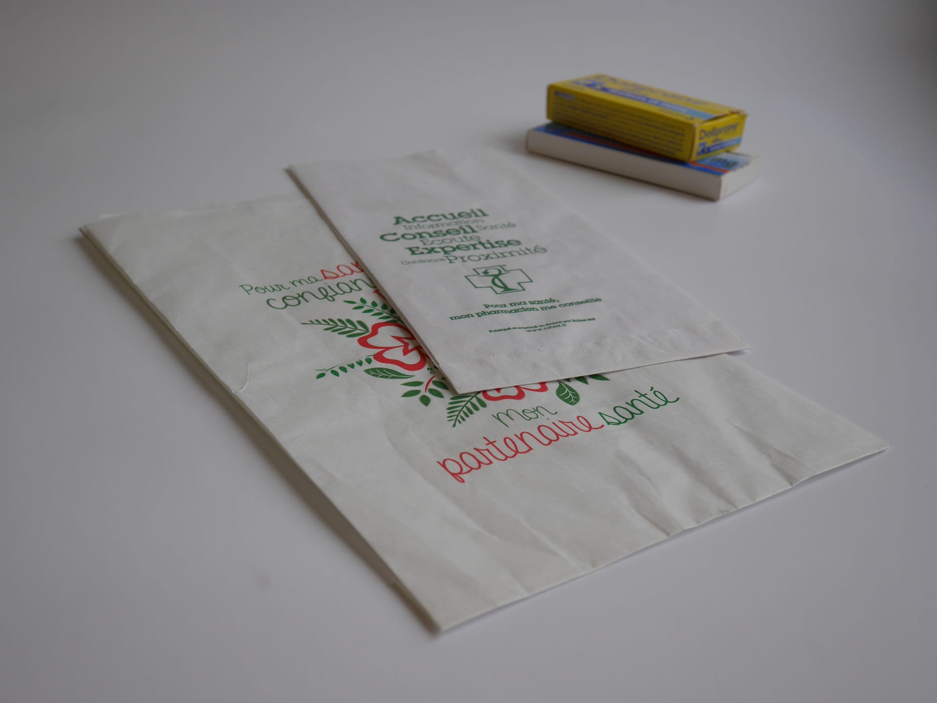 Kraft blanchi pharmaceutique